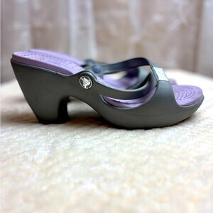 Crocs Cyprus Heeled Sandals, Ladies 7